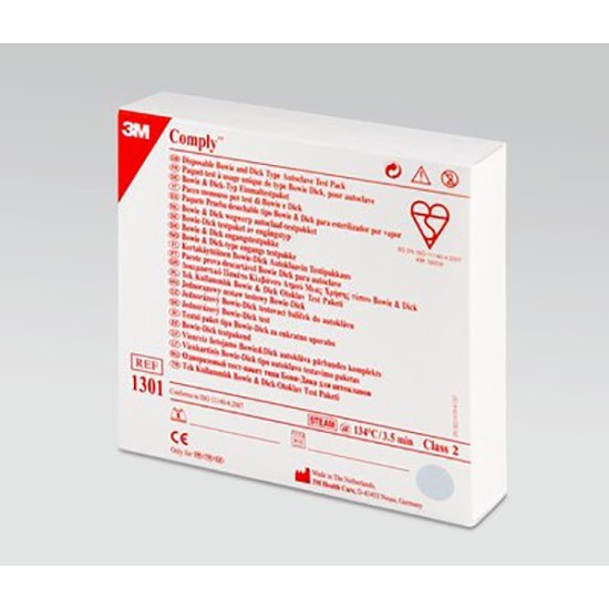 COMPLY PAQ. PRUEBA DESECHABLE BOWIE&DICK 20uds.