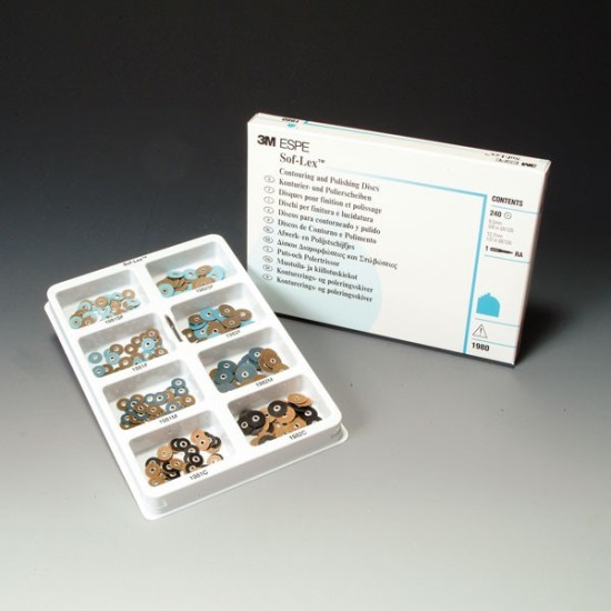 Sof-Lex Pop-On kit introducción 240 discos | pulido