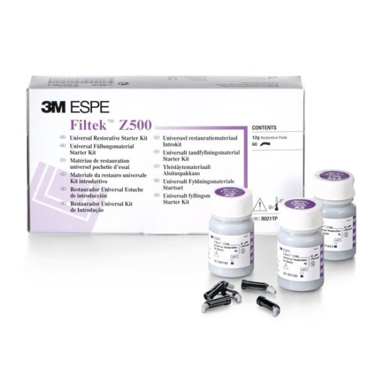 8021TP KIT CAP. FILTEK Z500 COLOR TP 3X20X0.2gr.