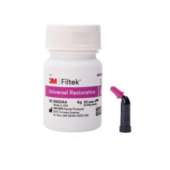 Filtek Universal Restorative A4 6550A4 Cápsulas 3 m, 20 capsulas, 2 g