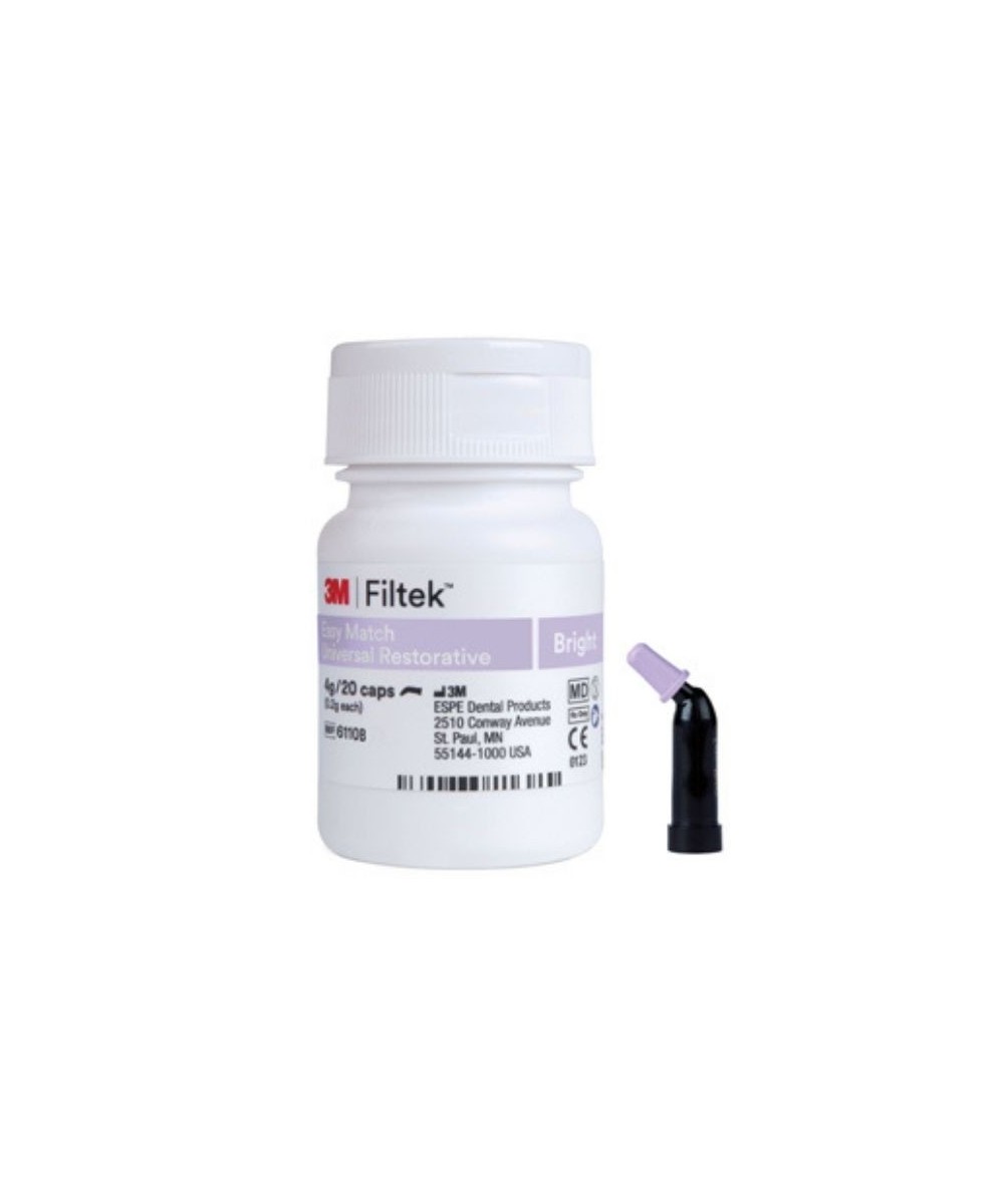 6210B FILTEK EASY MATCH BRIGHT CAPS. 20x0.2gr.