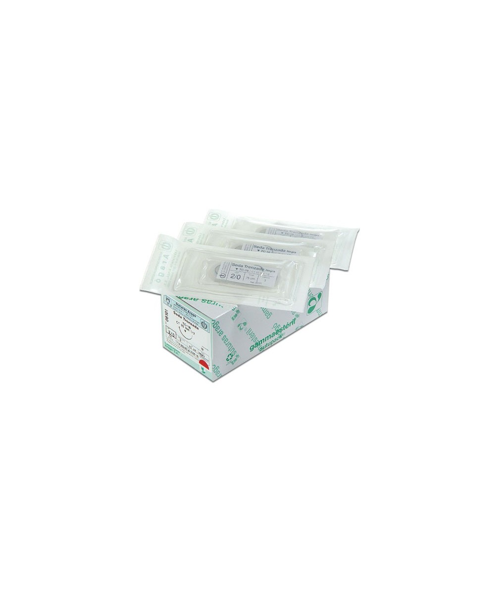 SUTURA SEDA TB-15 3/0 12und