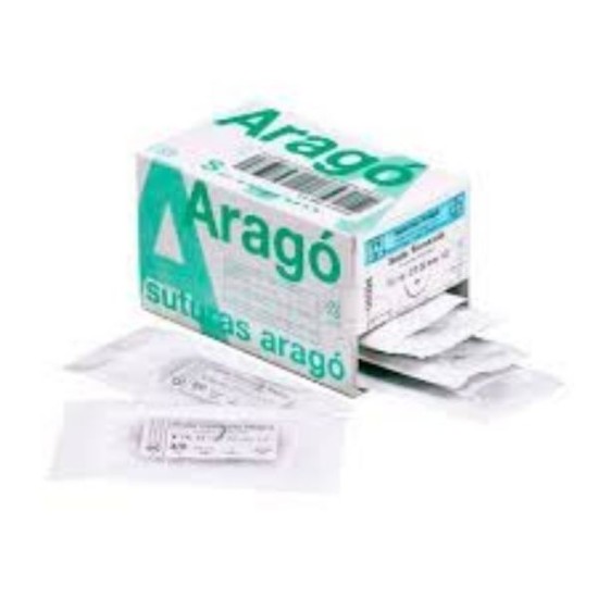 SUTURA SEDA TB-15 6/0 12und