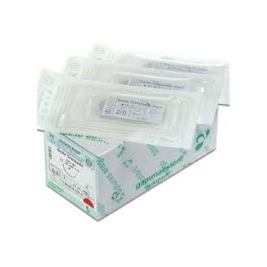 SUTURA SEDA C-12 4/0 12und