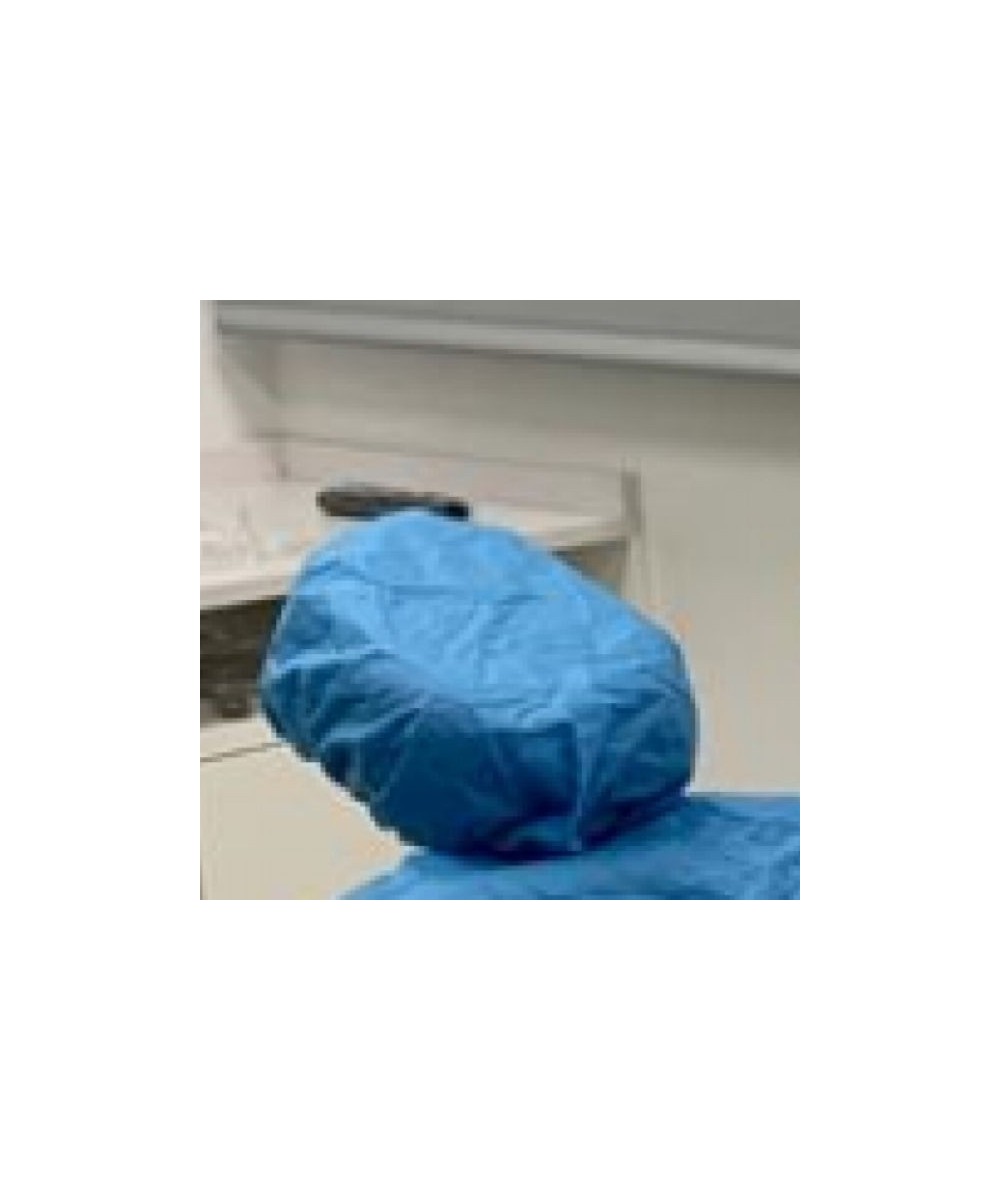 PROTECTOR REPOSACABEZAS DESECHABLE AZUL 60u.
