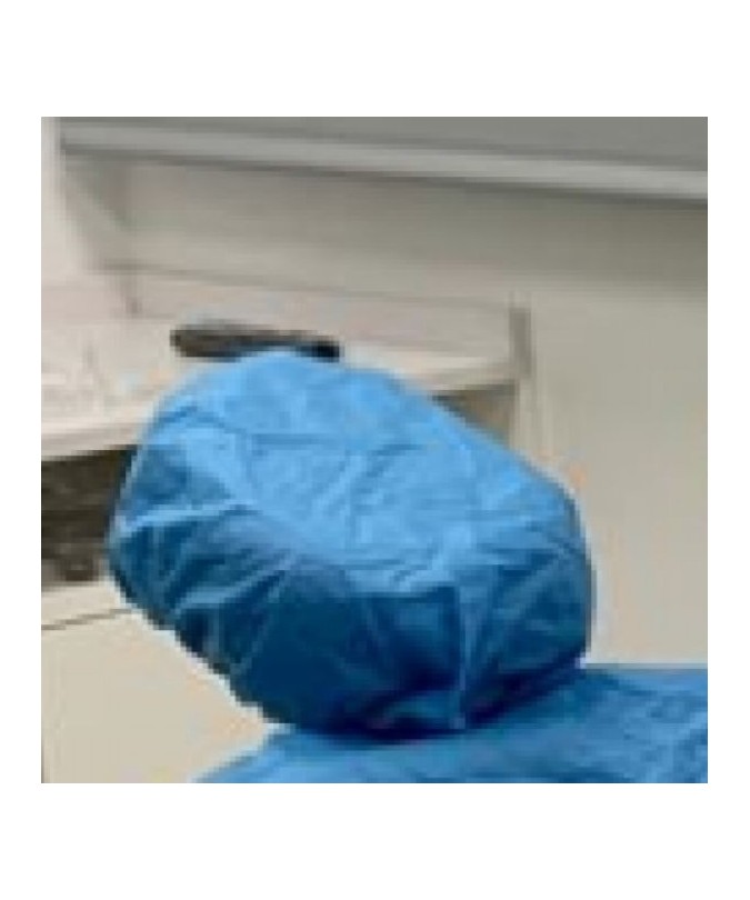 PROTECTOR REPOSACABEZAS DESECHABLE AZUL 60u.