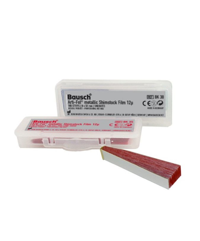 BK35 PAP.ART. ROJO METAL 100u.
