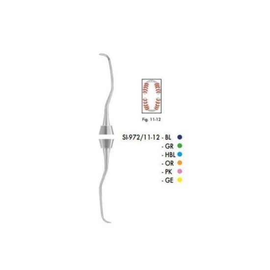 SI-972/11-12-PK CURETA GRACEY COLORI SILIK. ROSA