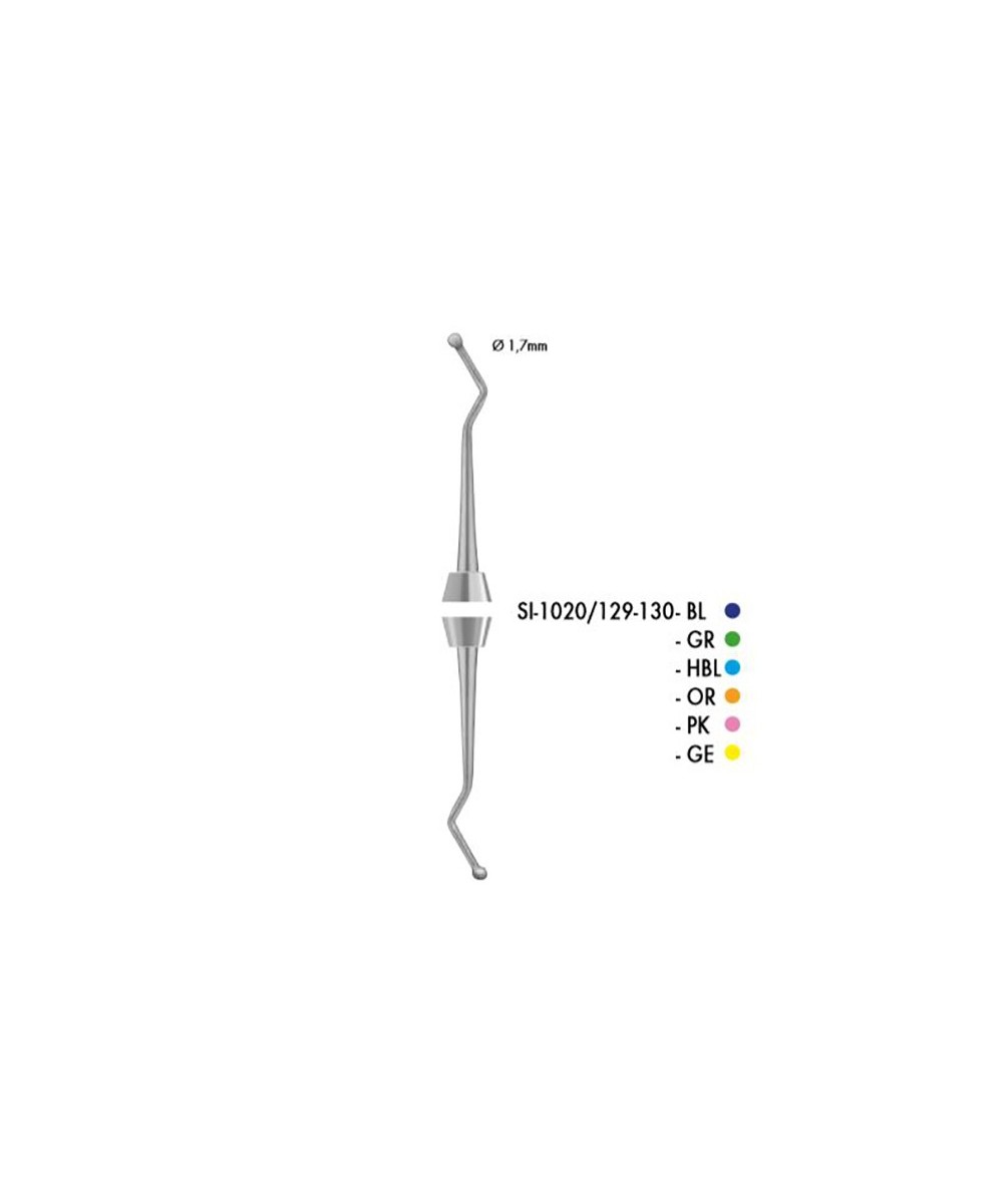 SI-1020/129-130-BL EXCAV. 1.7mm. COLORI SIL.AZUL