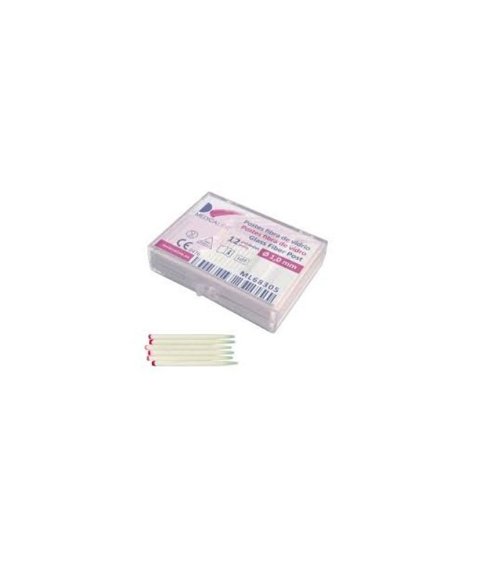 PROSTHETIC FIBER POST N.2 1.6mm. 10 und.