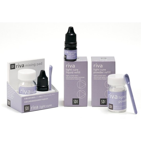 A1 RIVA LIGHT CURE POLVO (15gr.) + LIQ. (7.2ml)