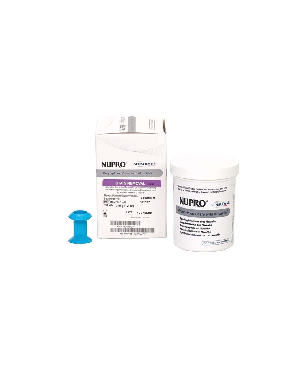 NUPRO SENSODYNE ELIM.MANCHAS TARRO MENTA SIN FLUOR
