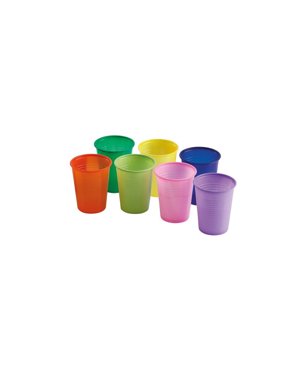 B200/O VASOS NARANJAS 200cc. 30x100u.