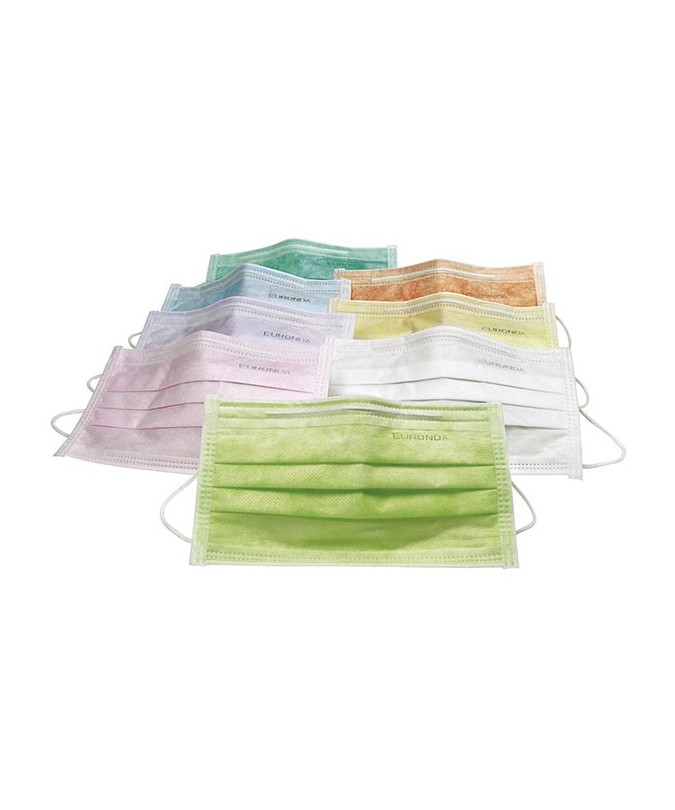 FM08 MASCARILLAS RECTANG. NARANJAS 50u.