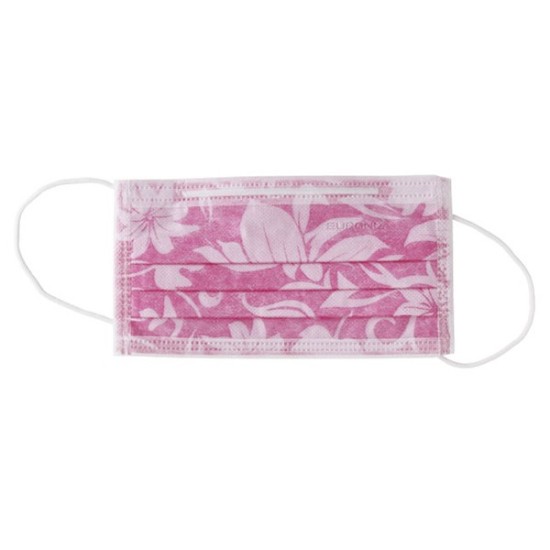 FMP3/RFLO MASCARILLA FLORAL ROSA 50u.