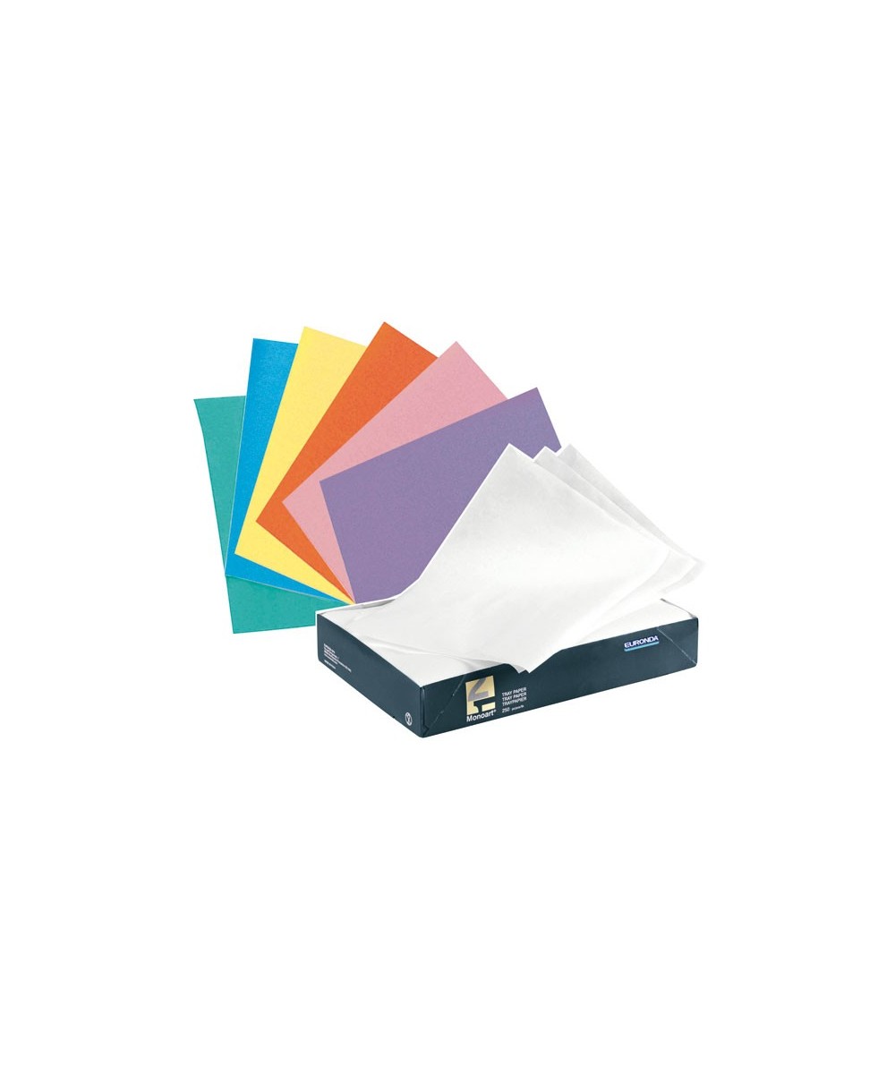 TP250/O PAPEL ABSORB. BANDEJ. 250u NARANJA