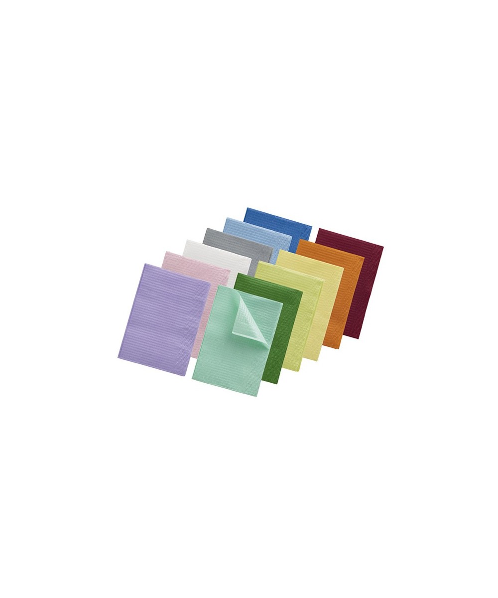 S10/GREY SERVILLETAS GRISES PAPEL/PLASTICO 500u