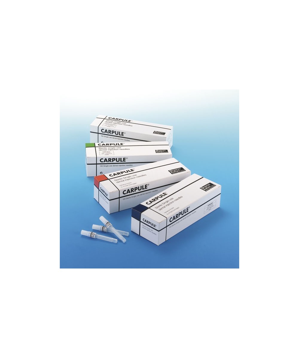 AGUJA CARPULE 0.3x12 C/PLAST.30G X-CORT. 100u