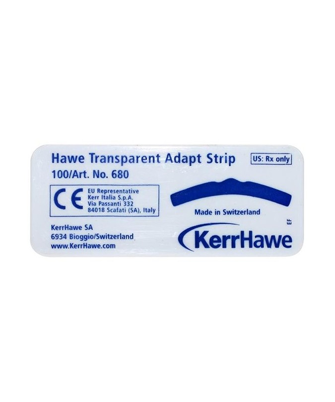 680 TIRAS TRANSPARENTES 100u