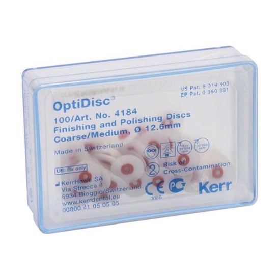 4184 (142) OPTIDISC.12,6mm.GR/MED.100u