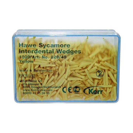 829-40 CUÑAS MADER.AMARI.1000u