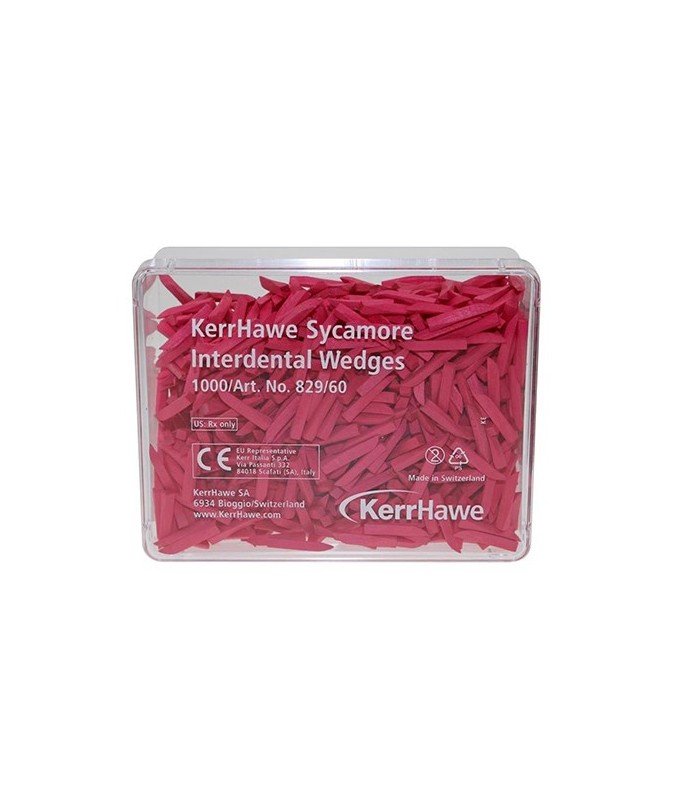 829-60 CUÑAS MADERA ROJA.1000u