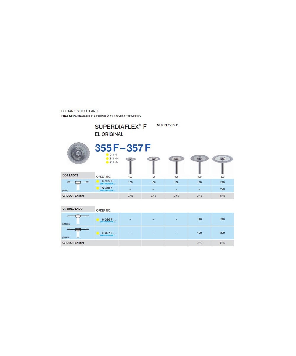 H355F-190 PM DISC.DIAM.SUPERFL