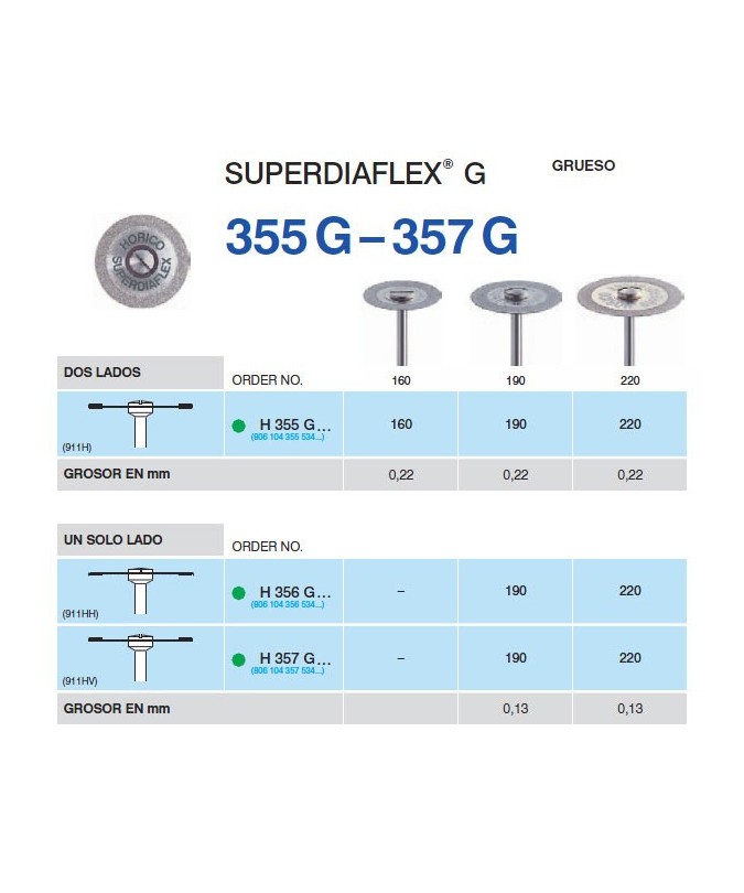 H355G-190 PM DISC.DIAM.SUPERFL