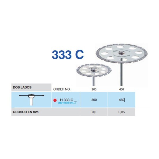 H333C-450 DISCO 0,35mm
