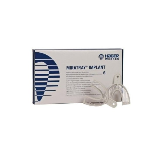 MIRATRAY IMPLANT IMPRESSION TRAY LOWER I 3 6u.