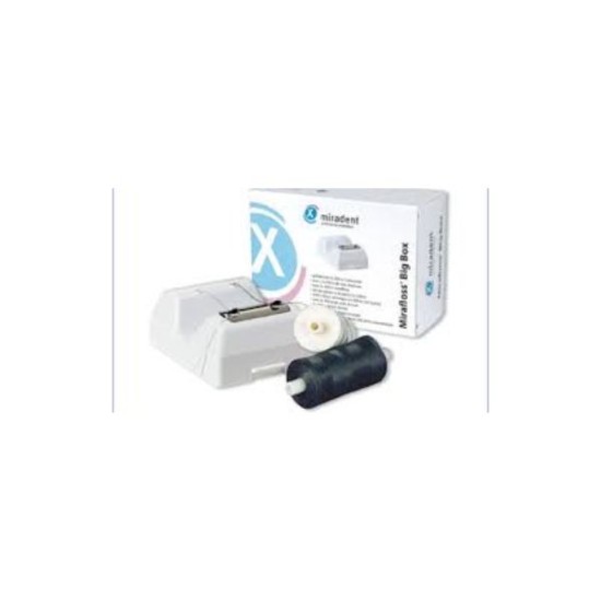 MIRADENT MIRAFLOSS BIG MINT REFILL 200m.