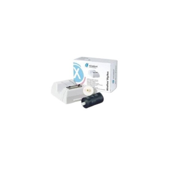 MIRADENT MIRAFLOSS BIG WHITE WAXED REFILL 200m.