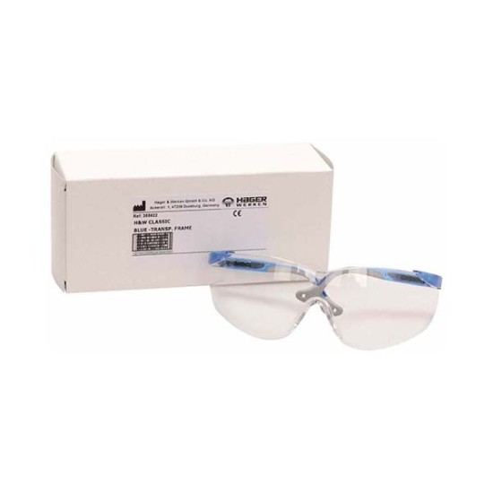 GAFAS H&W CLASSIC TRANSPARENTE AZUL