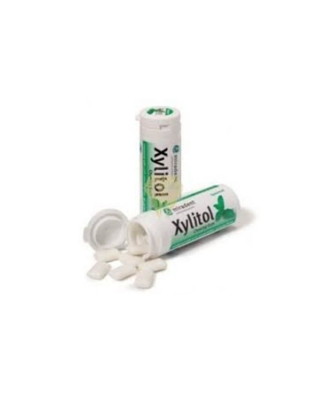 MIRADENT XYLITOL CHICLES HIERBABUENA