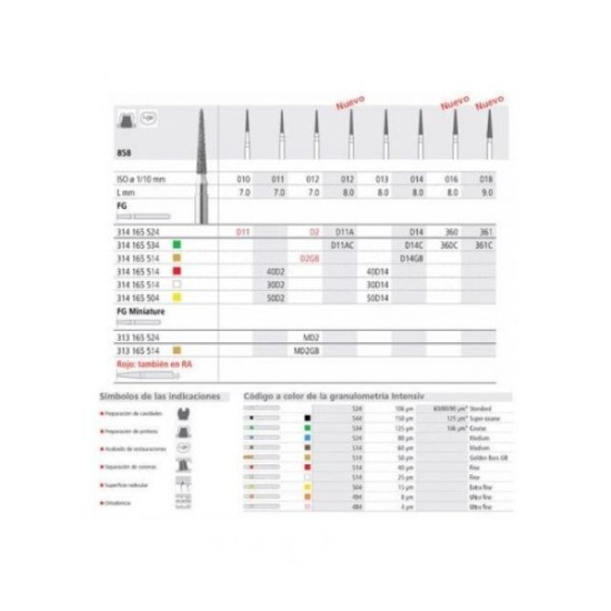 FG 40D14 PROMO/18 858-013 FG DIAM. FINO 18U.