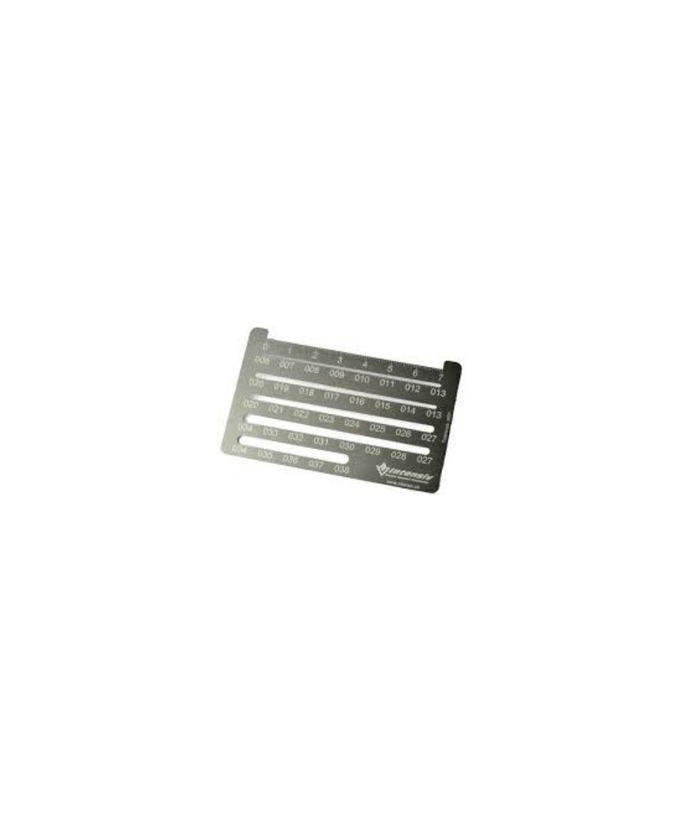 6100 BURS SIZE CARD