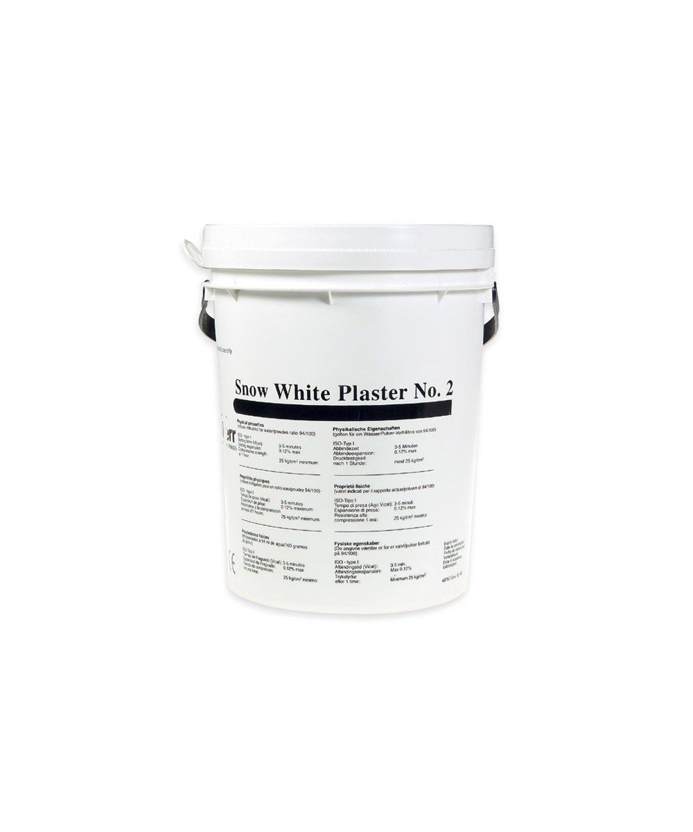 SNOW WHITE PLASTER YESO 4Kg.