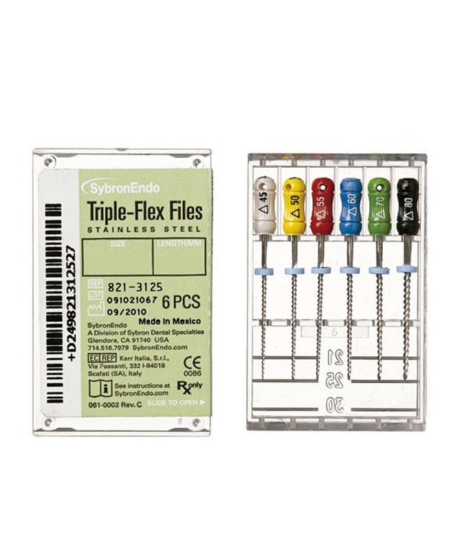LIMA TRI-FLEX 25mm. N.45 6u. (BLANCO)