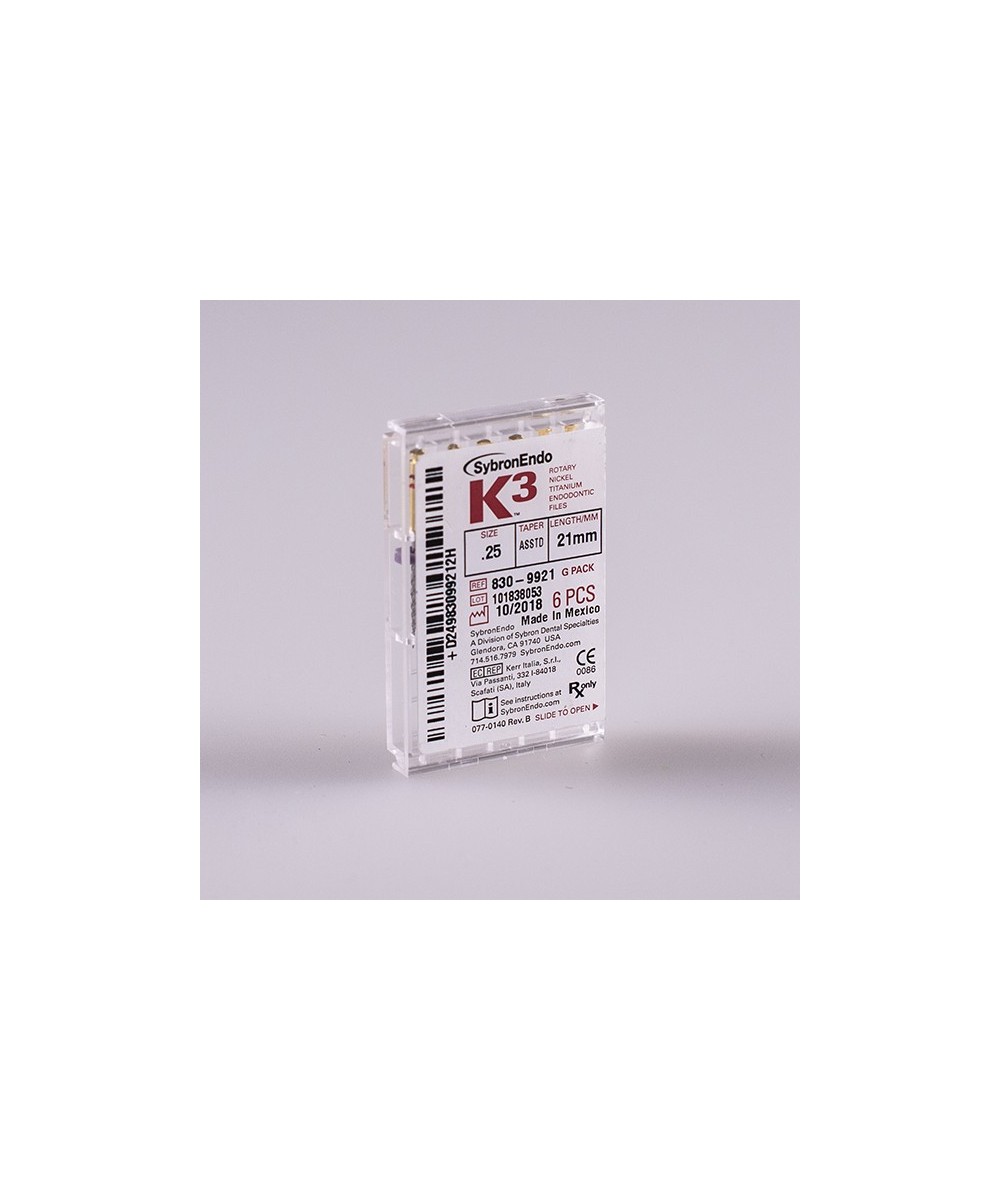 LIMA K3 G-PACK 25/.02-12 SURTIDO 21mm.