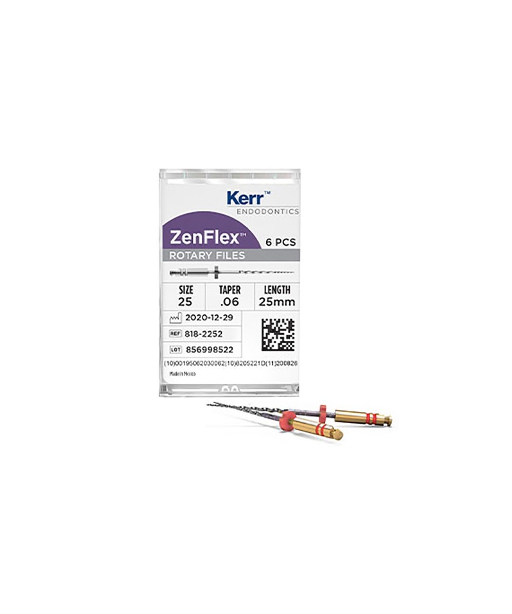 ZENFLEX LIMA NITI SURTIDO .06/25mm. 6uds.