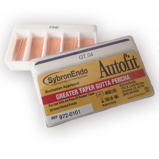 AUTOFIT GREATER TAPER GUTTA PERCHA .10 50u.