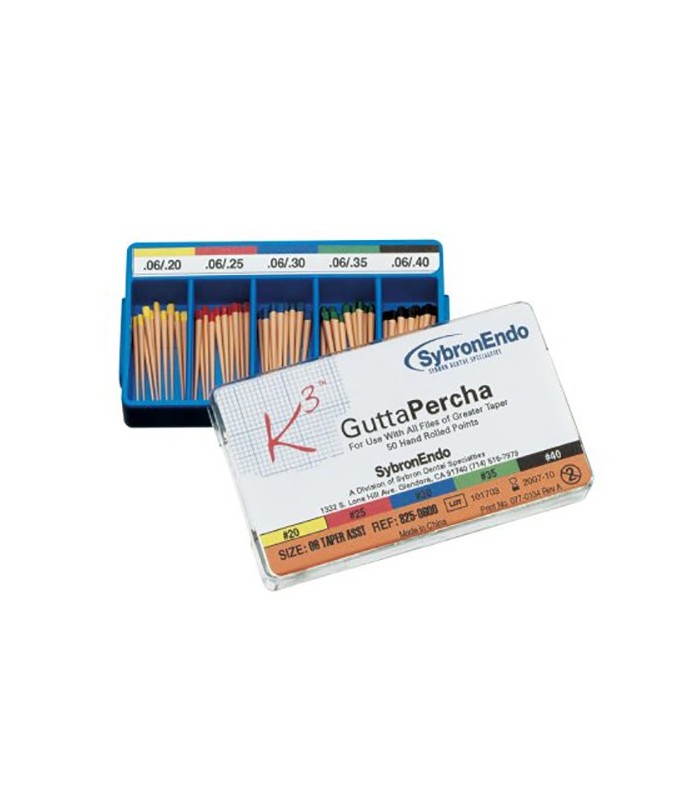 GUTAPERCHA TF APICAL CONICIDAD 06 Nº 30 50uds.