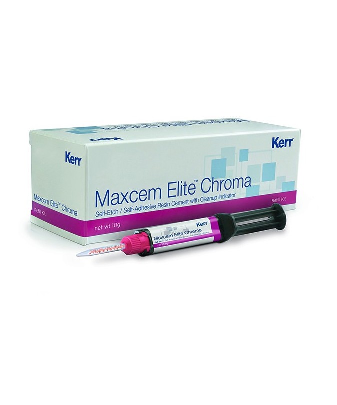MAXCEM ELITE CHROMA REFILL, WHITE