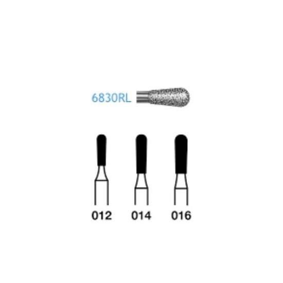 6830RL-012 FG FRESA DIAMANTE GRANO GRUESO 5u