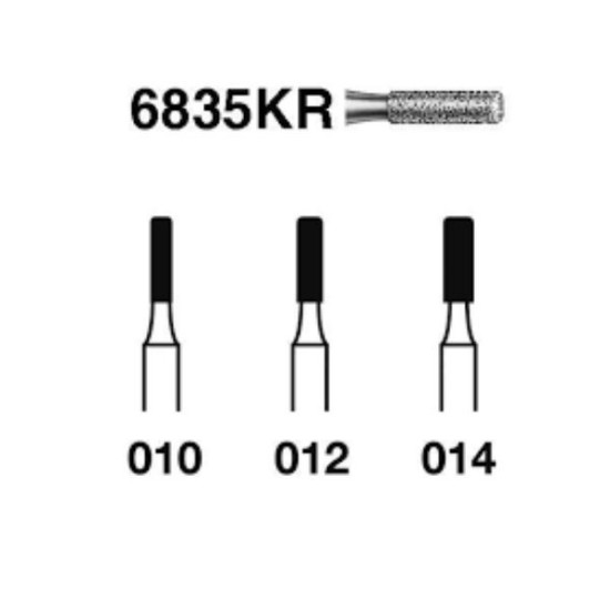 6835KR-014 FG FRESA DIAMANTE GRANO GRUESO 5u
