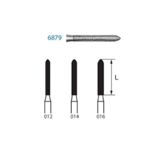 6879-314-014 FG FRESA DIAM GRANO GRUESO 5u