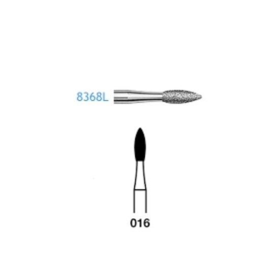 8368L-016 FG FRESA DIAMANTE GRANO FINO 5u