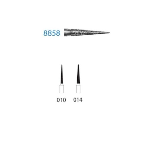8858-010 FG FRESA DIAMANTE GRANO FINO 5u