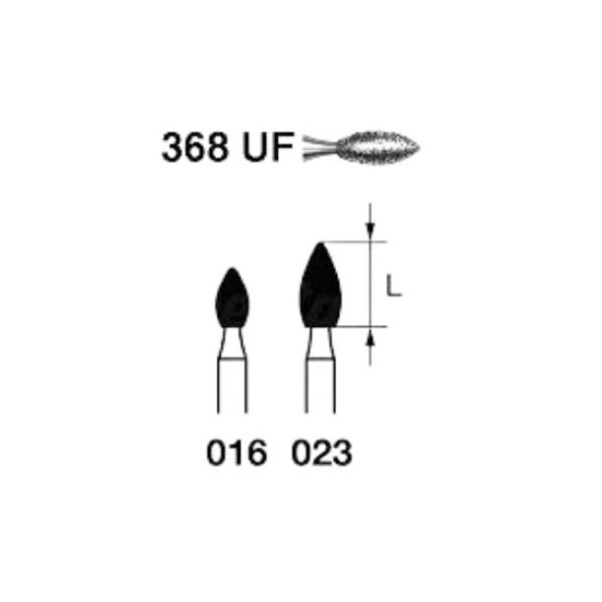 368UF-314-016 FG FRESA DIAM GRANO ULTRAFINO 5u