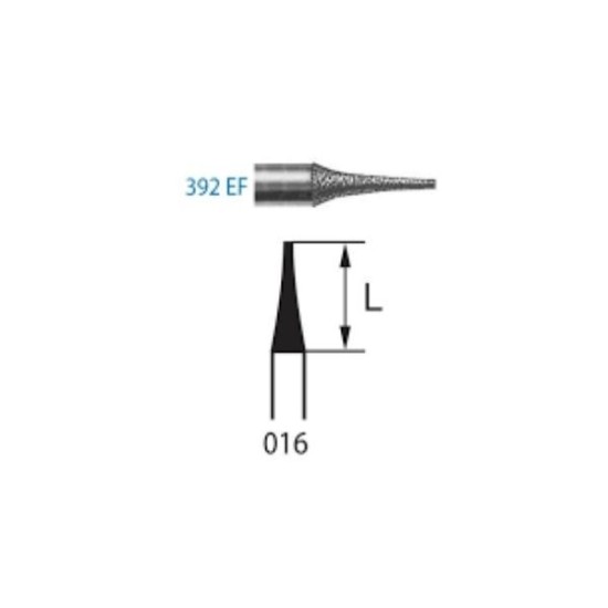 392EF-314-016 FG FRESA DIAM GRANO EXTRAFINO 5u